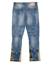 Load image into Gallery viewer, Heavy Rip &amp; Repair Slim Straight Denim