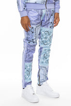 Load image into Gallery viewer, Weiv Paisley Bandana Print Track Pants