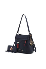 Load image into Gallery viewer, MKF Shivani Hobo Handbag with wallet by Mia k