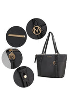 Load image into Gallery viewer, MKF Gloria Tote bag Vegan Leather Women by Mia k