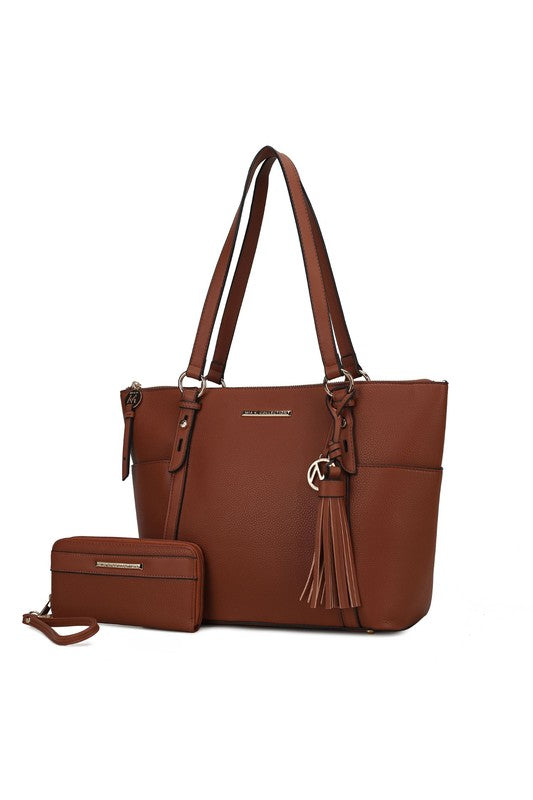 MKF Gloria Tote bag Vegan Leather Women by Mia k