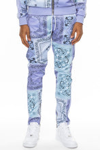 Load image into Gallery viewer, Weiv Paisley Bandana Print Track Pants