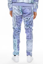 Load image into Gallery viewer, Weiv Paisley Bandana Print Track Pants