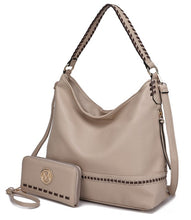 Load image into Gallery viewer, MKF Collection Blake two-tone whip Shoulder by Mia