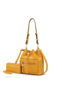 MKF Larissa Bucket Handbag with Wallet by Mia K