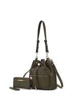 Load image into Gallery viewer, MKF Larissa Bucket Handbag with Wallet by Mia K