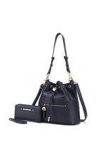 Load image into Gallery viewer, MKF Larissa Bucket Handbag with Wallet by Mia K