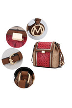 Load image into Gallery viewer, MKF Collection Jamilah Crossbody Handbag by Mia k