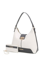 Load image into Gallery viewer, MKF Collection Graciela Color-Block Hobo by Mia k