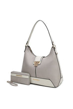 Load image into Gallery viewer, MKF Collection Graciela Color-Block Hobo by Mia k