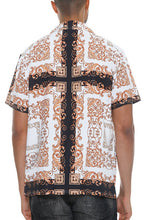 Load image into Gallery viewer, Mens Collared Print Button Down