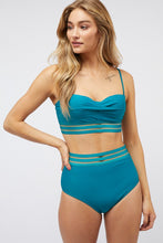 Load image into Gallery viewer, SOLID TWO PIECE SWIMSUIT