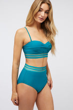 Load image into Gallery viewer, SOLID TWO PIECE SWIMSUIT